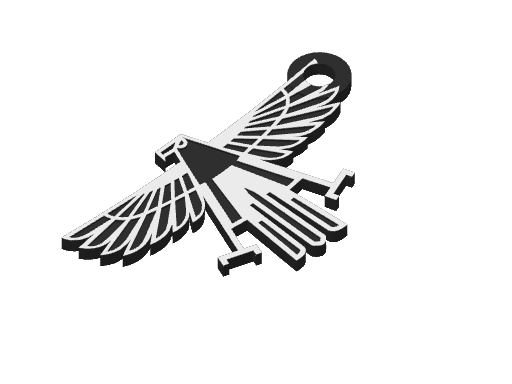 Toyota MR2 AW11 Screamin' Chicken Keyring