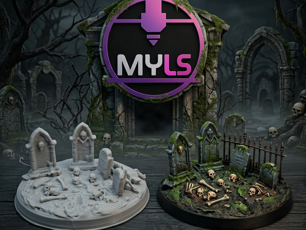 BASE SCENIC GRAVEYARD