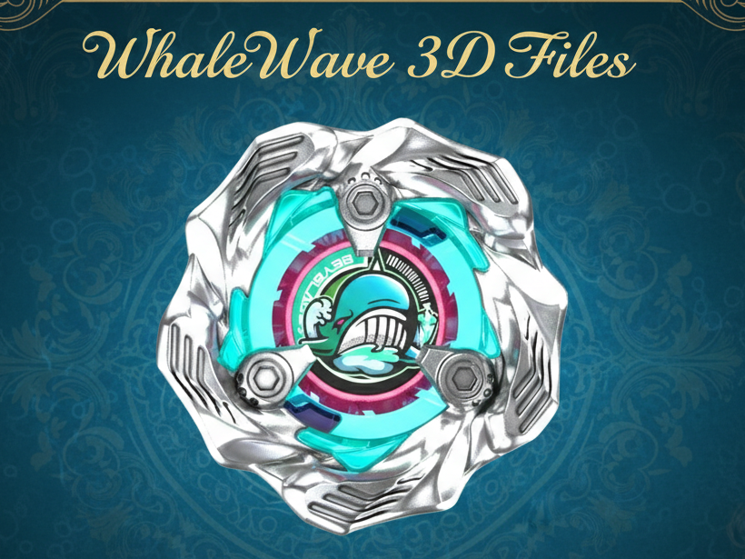 Whale Wave 3d Files