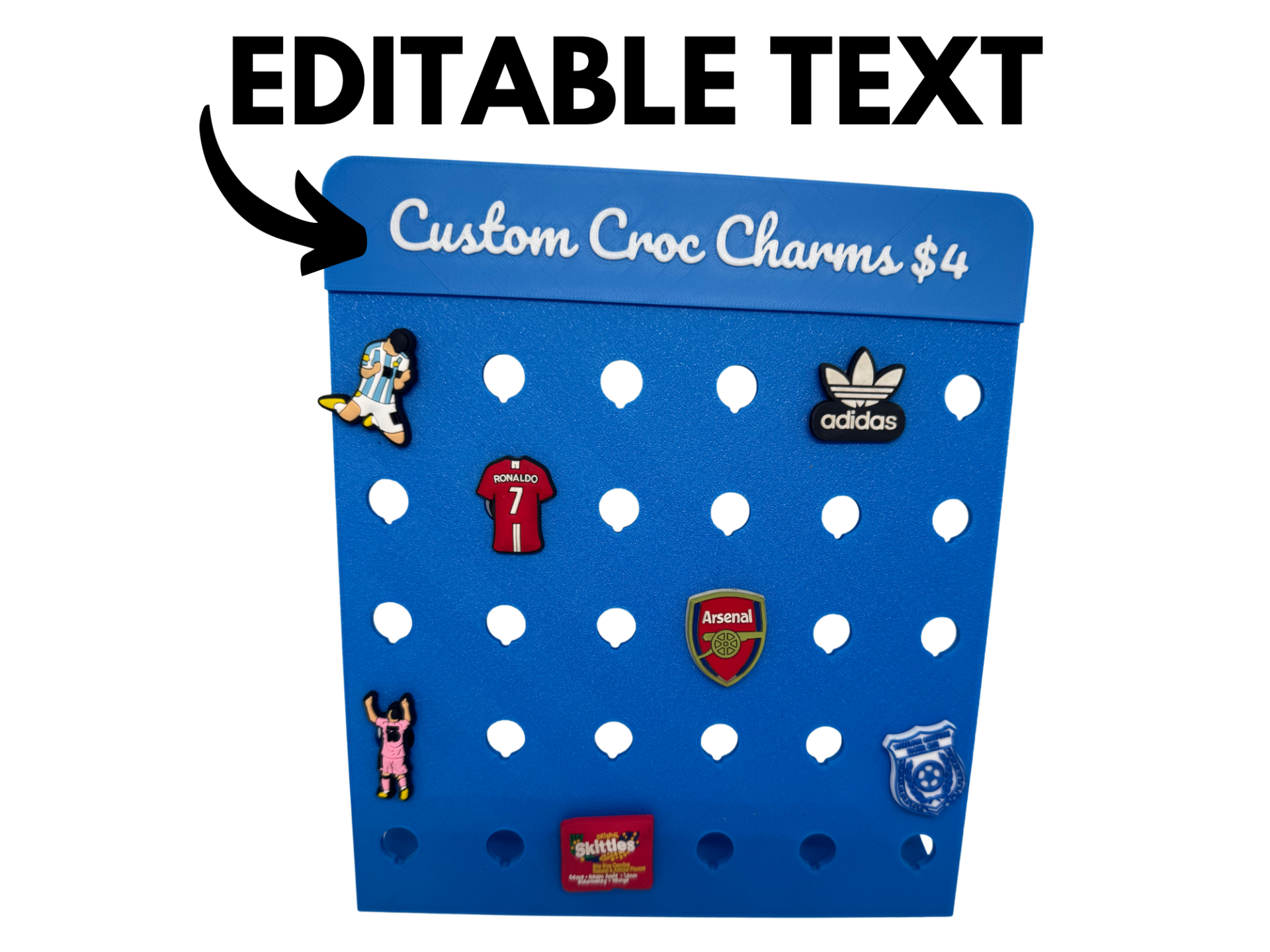 Customizable Croc Charm Jibbitz Display Stand