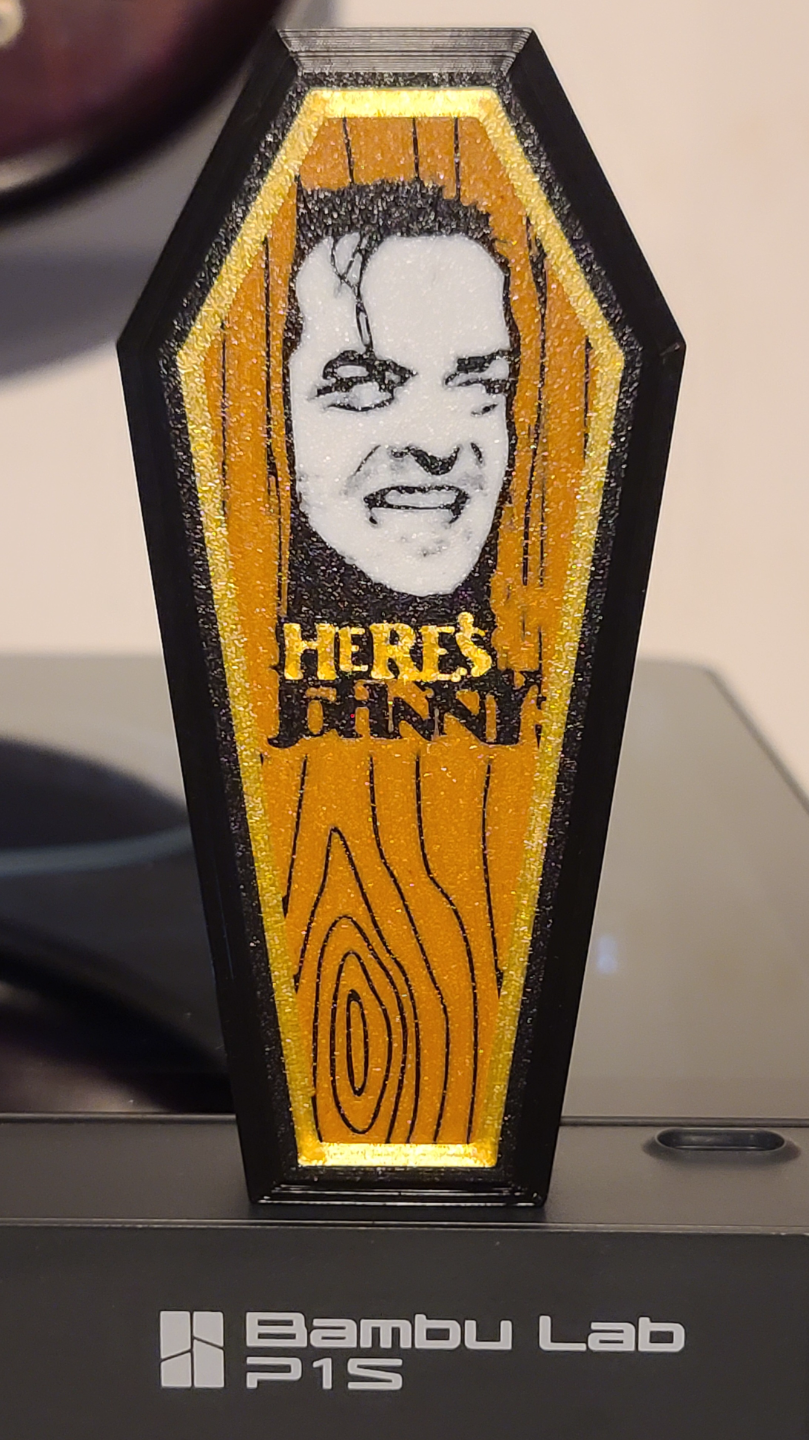 Here's Johnny Coffin Box