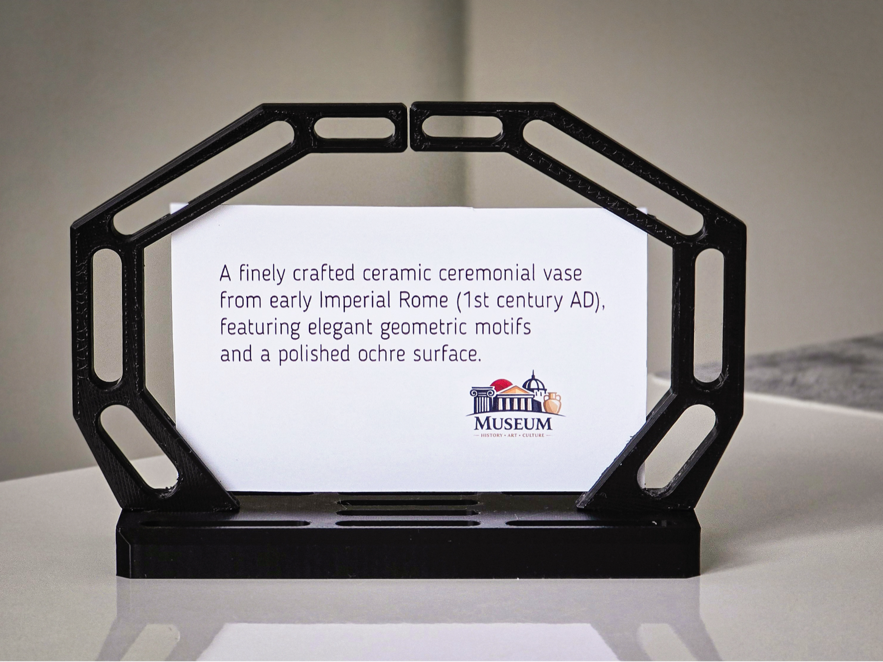 Exhibit Card Holder