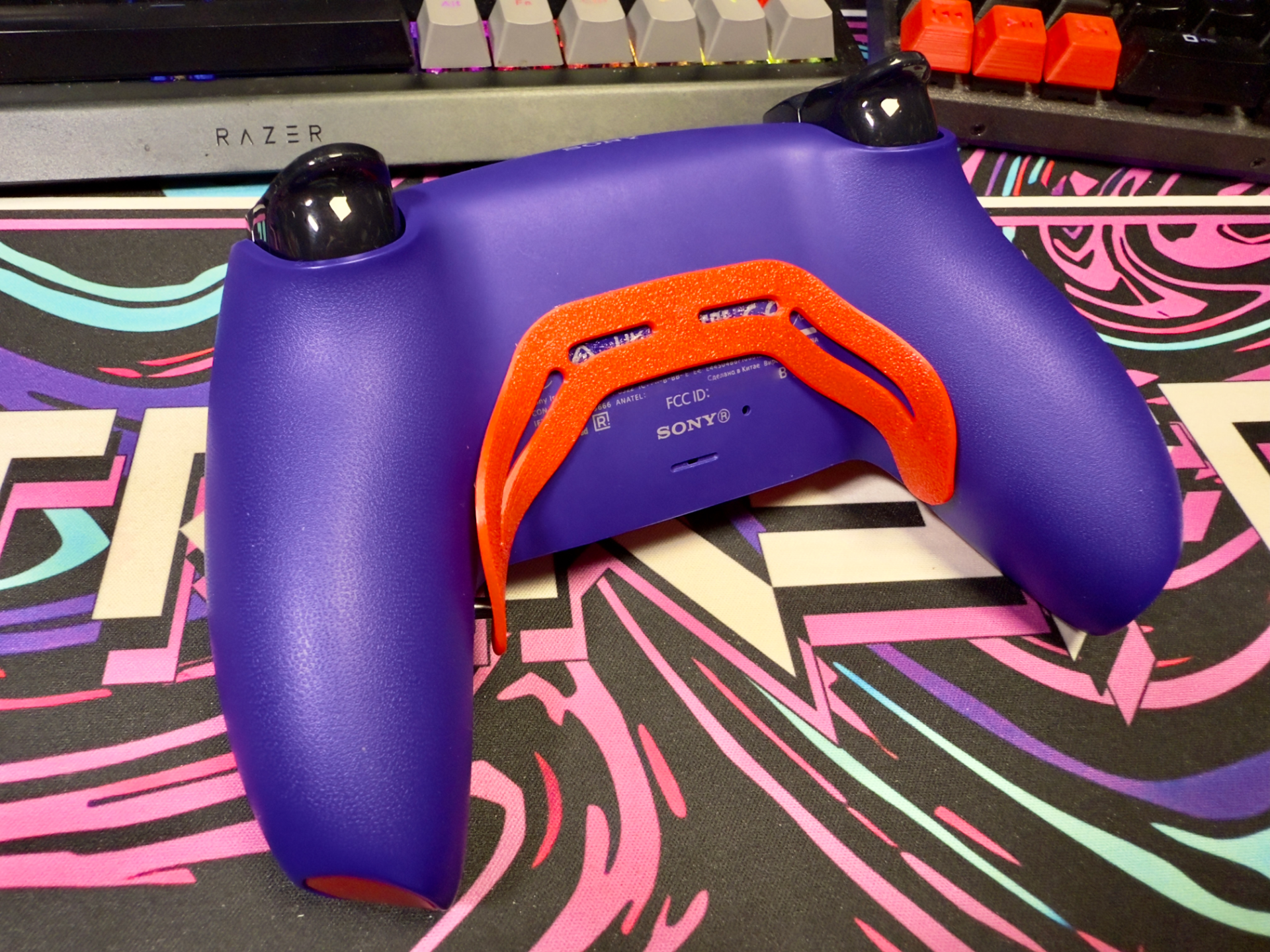 PS5 Controller Paddles with bend Rig (no Screws)