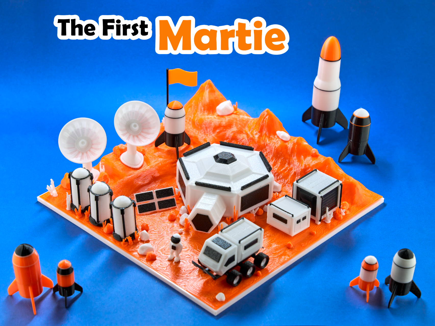 The First Martie - Mars Habitat Diorama