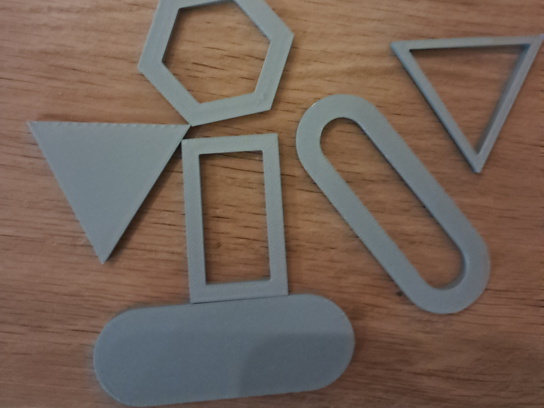 basic flat shapes