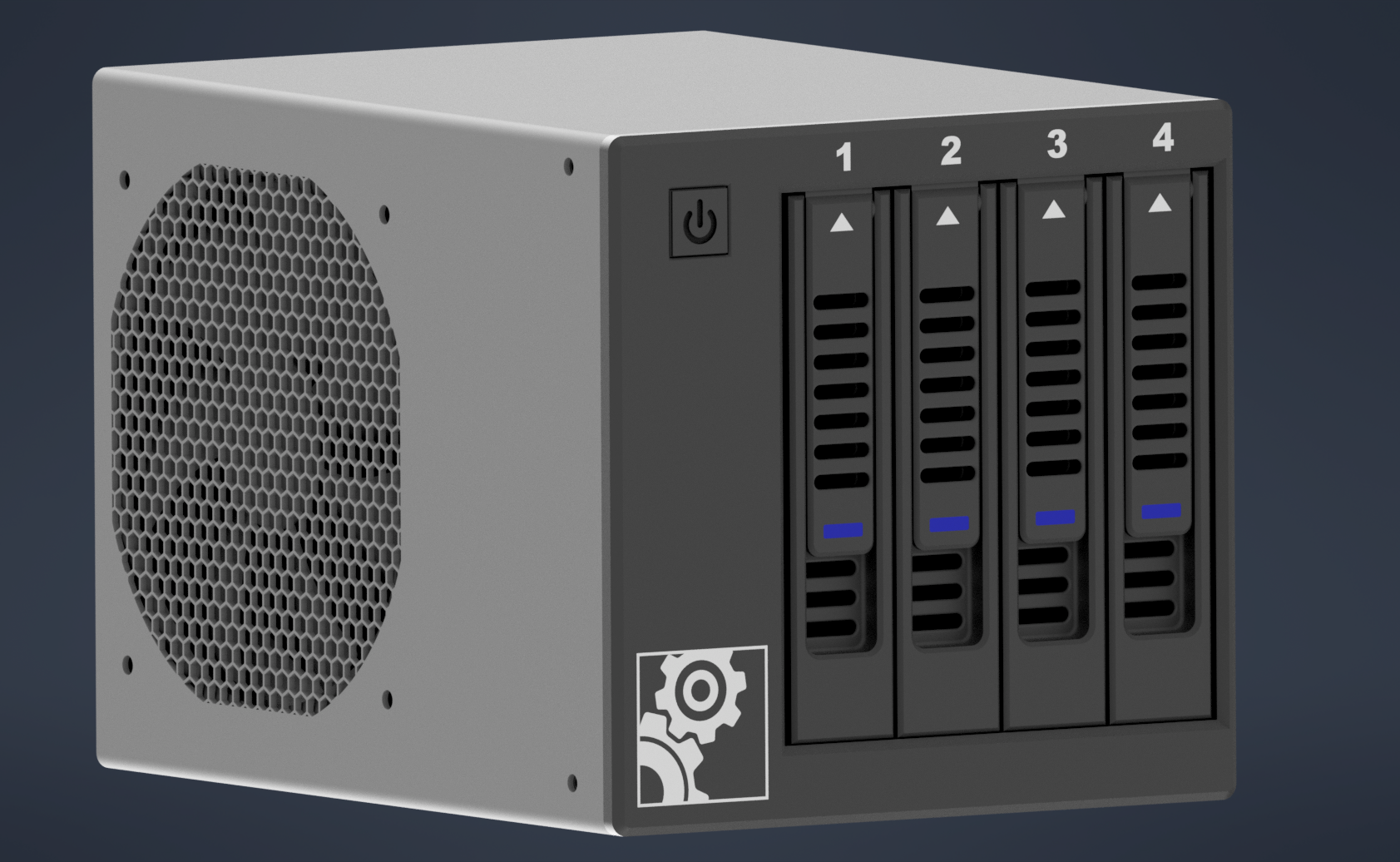 4 Trays HDD Enclosure (SATA/SAS)