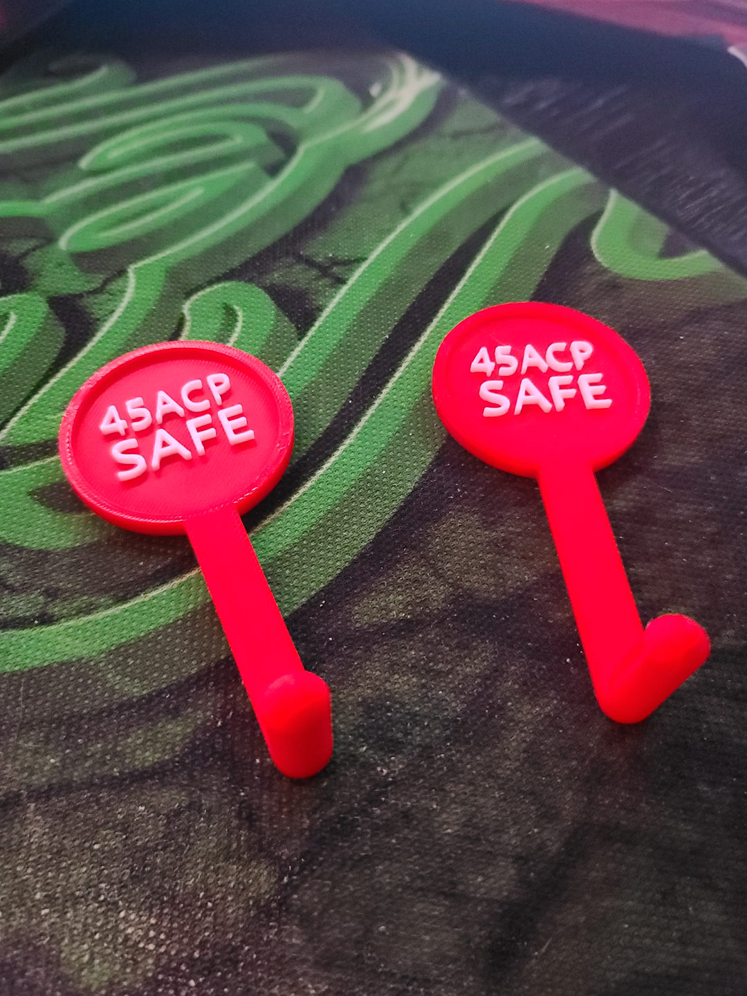 45 ACP Weapon Safe Flag
