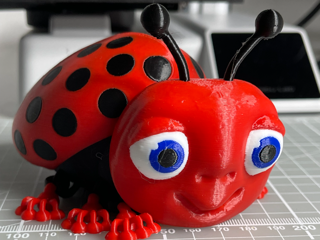 Articulated And Flexible Ladybug aka. ladybird