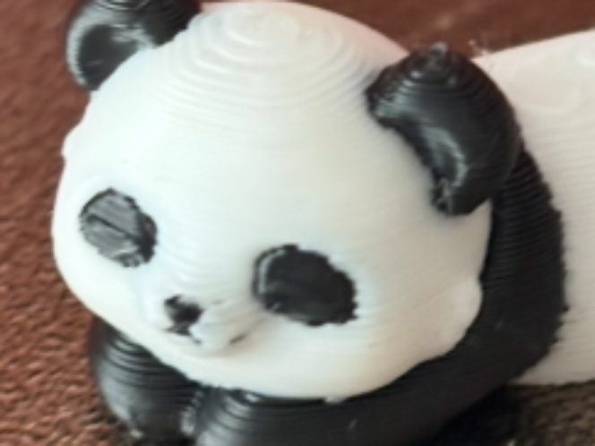 Panda Kawaii Minimalista STL | Cute Panda 3D Print