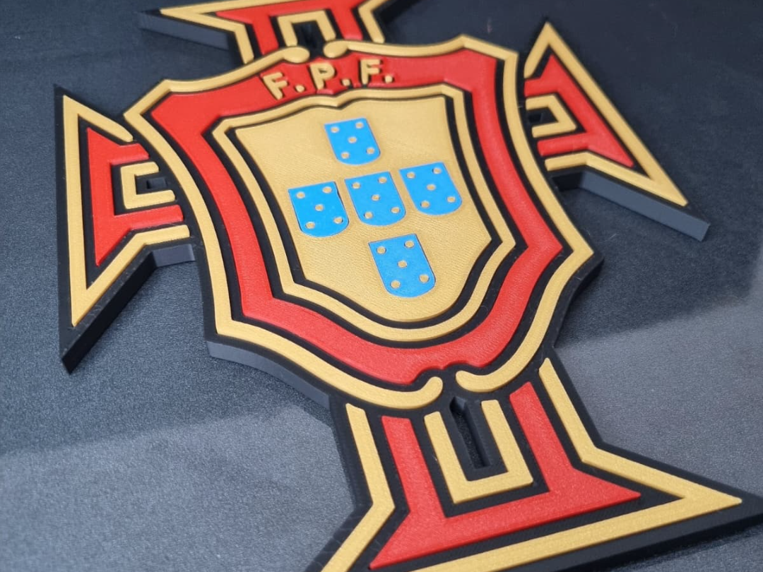 Placa Decorativa Portugal FPF