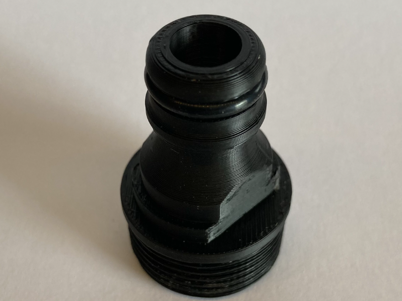 Garden hose coupling 3/4"