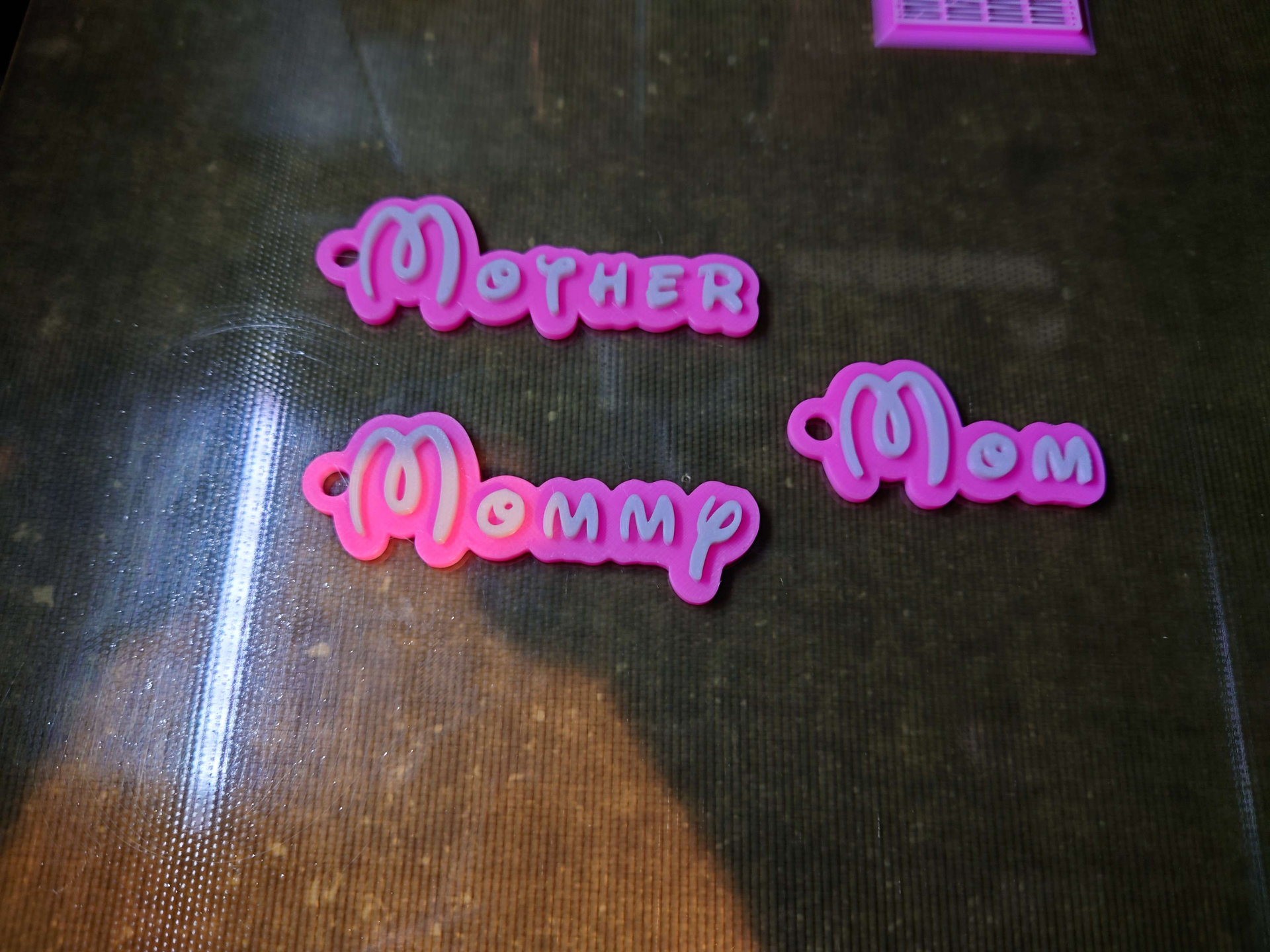 Disney inspired Mothers Day Keyrings