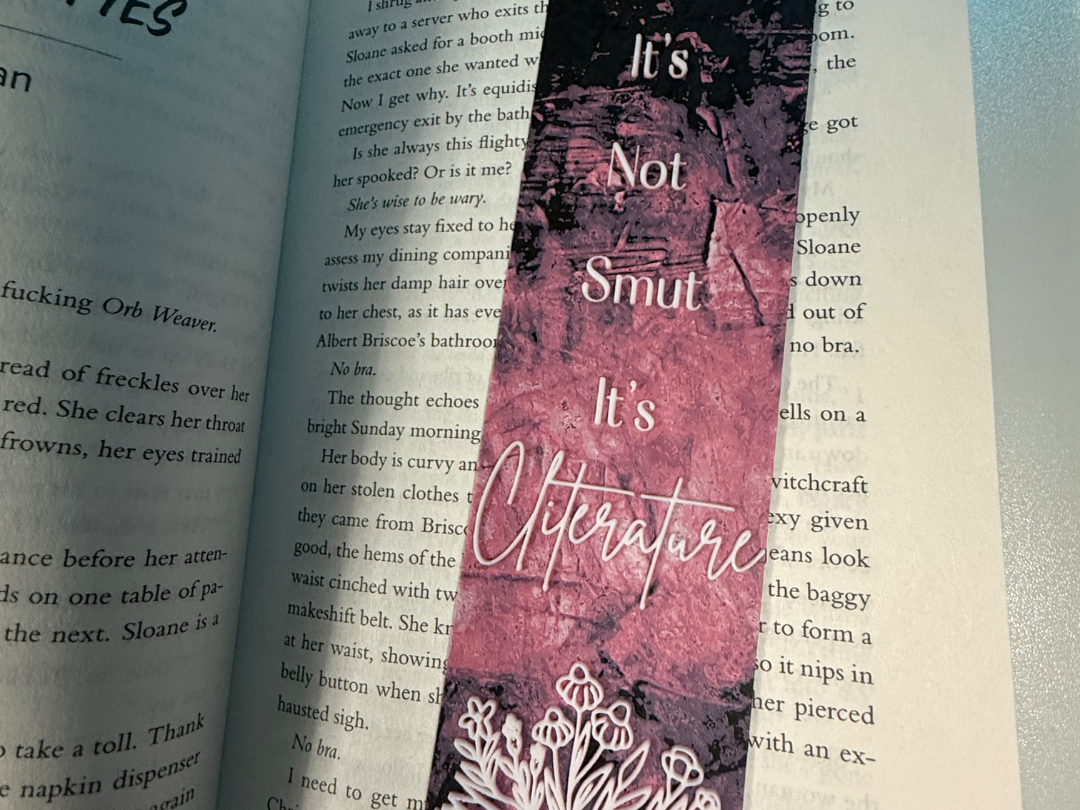 Hueforge Smut Bookmark