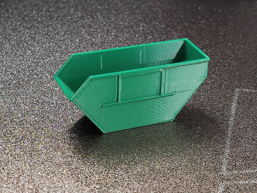 Absetzmulde Container 1:80