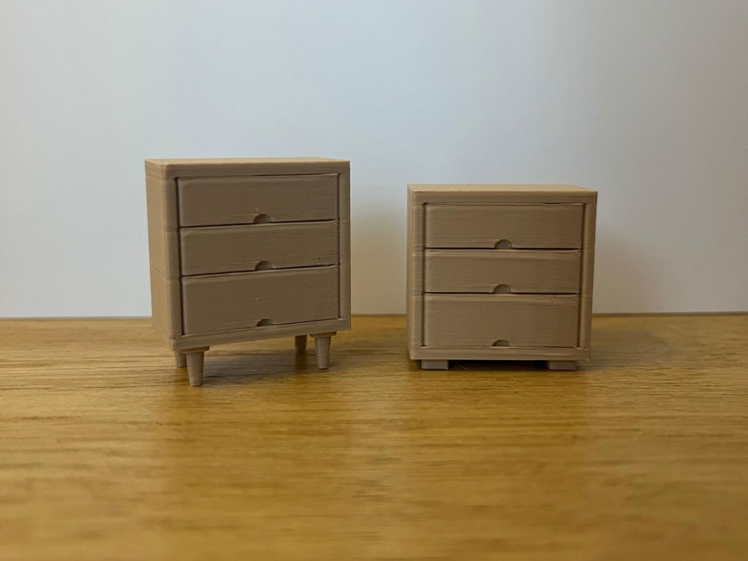 Miniature Bedside Table/cabinet