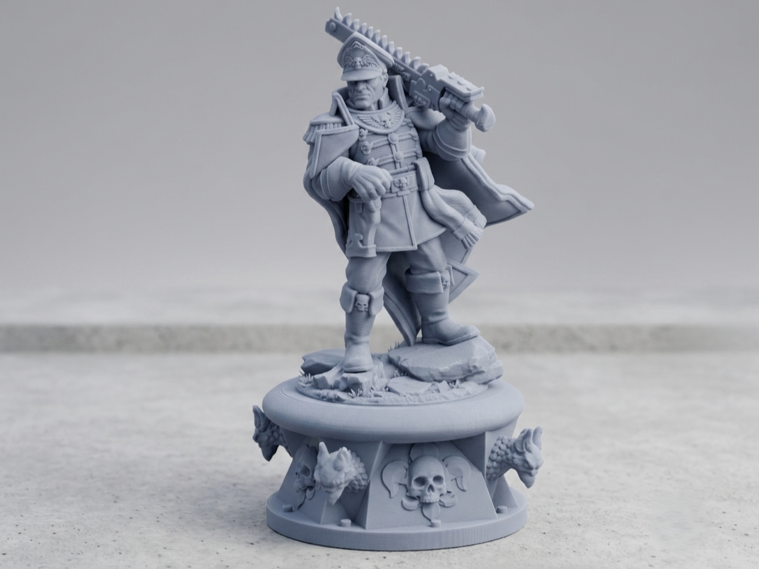 Statua Ciaphas Cain - terreno