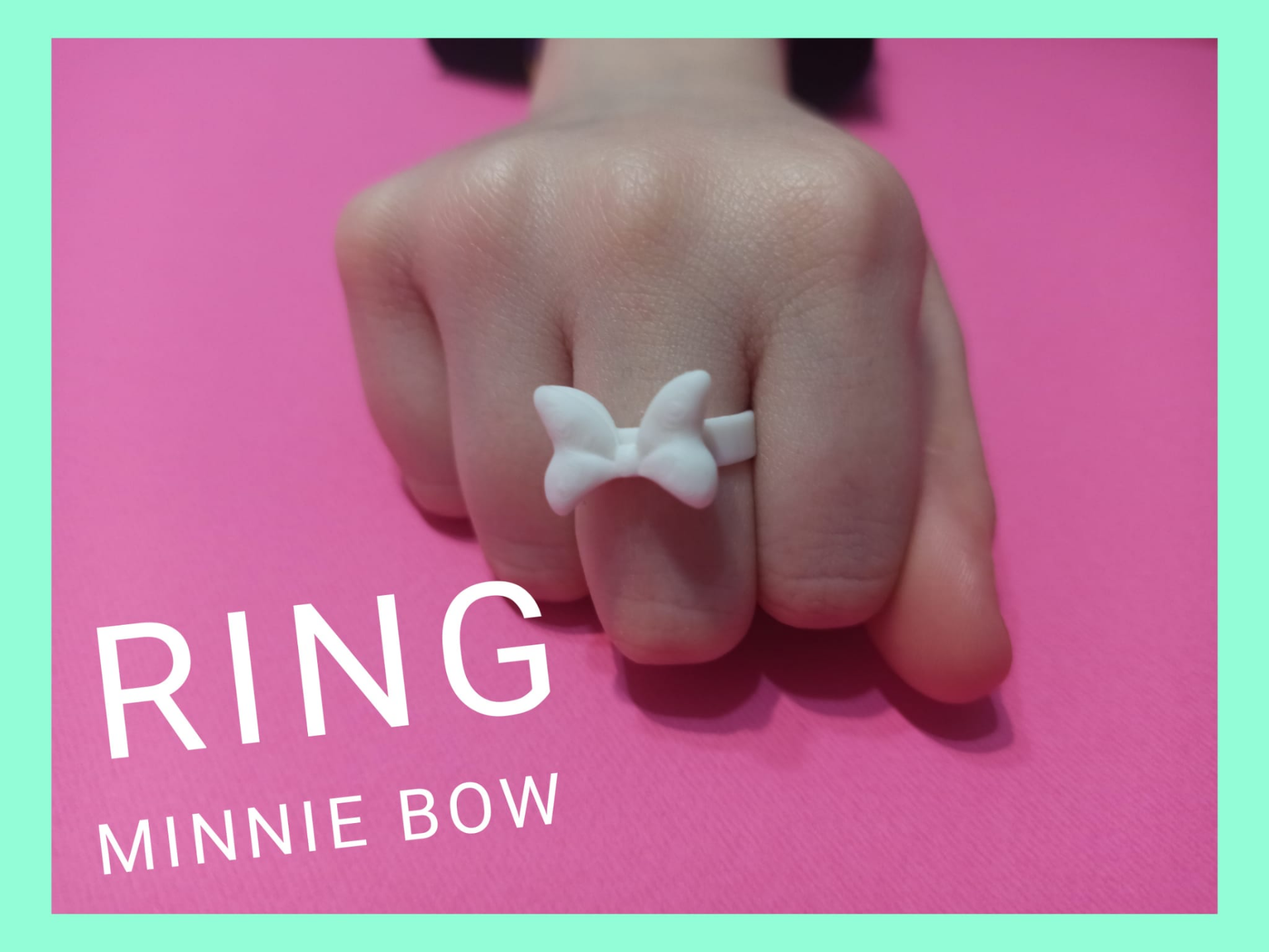 RING GIRL - MINNIE BOW