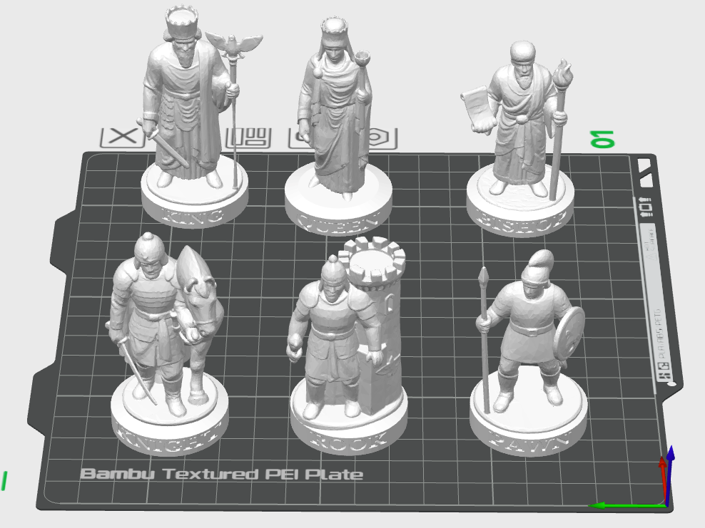 Persian Themed Chess Set