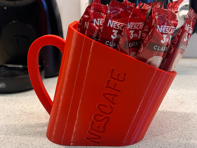 Counter top Nescafe 3in1 stand