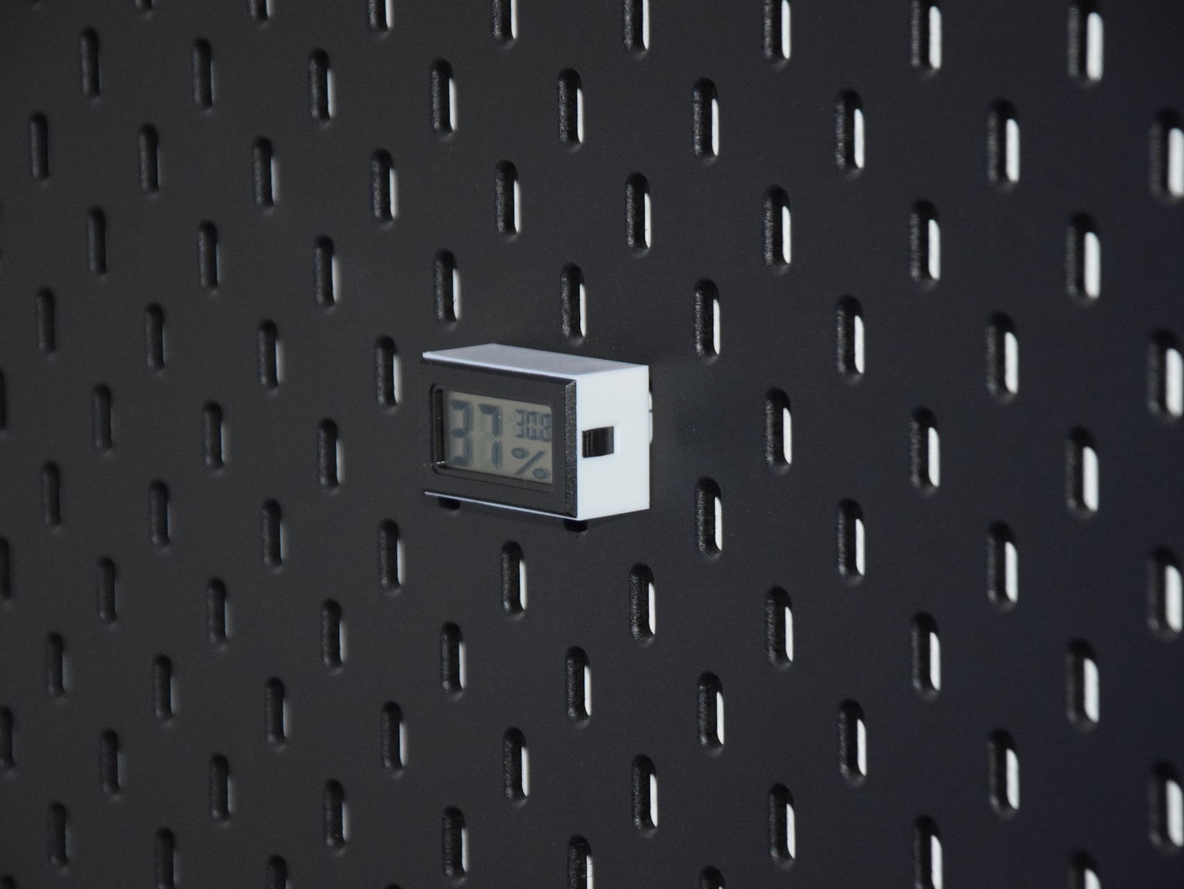 Digital Thermo-hygrometer skadis holder