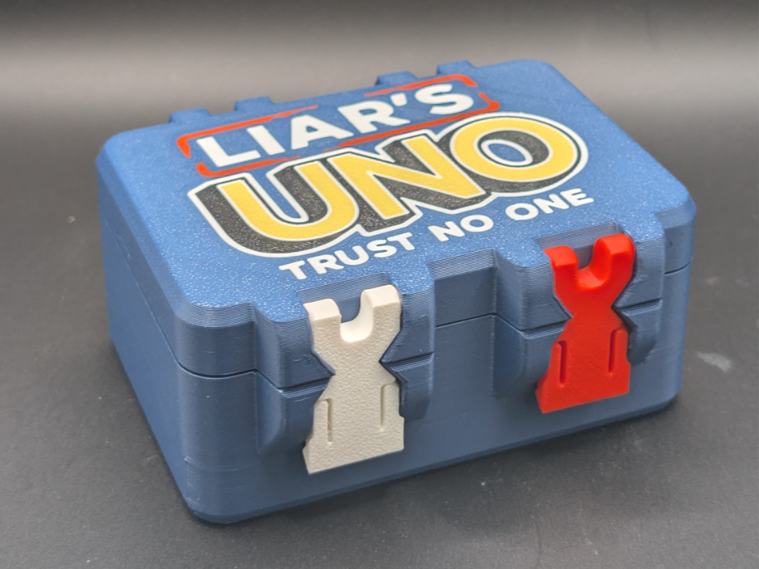 UNO liars Card Box
