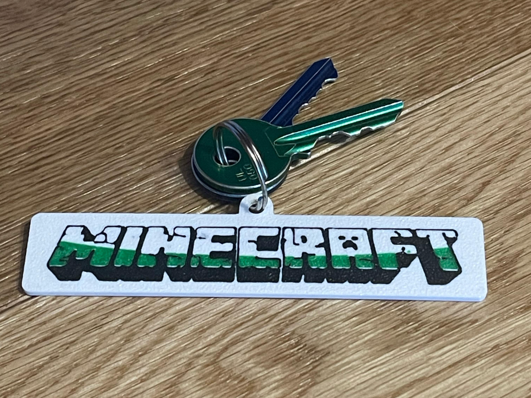 PixelCraft: Il Portachiavi Minecraft