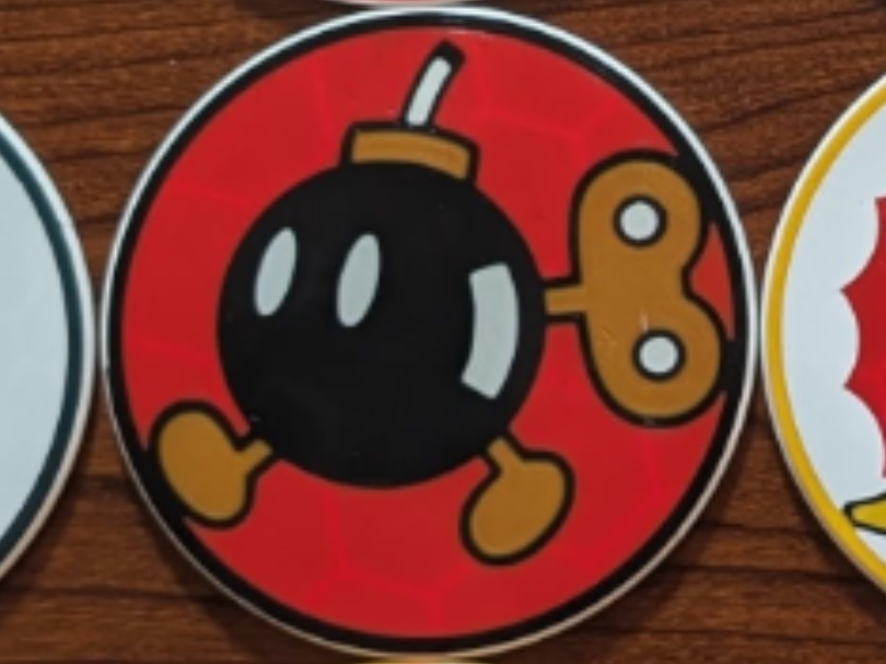 Mario kart Bobomb Powerup Coaster