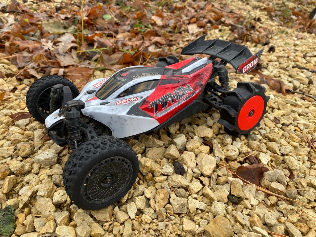 1/18 Scale Paddle Tires - Arrma Typhon Grom 223S
