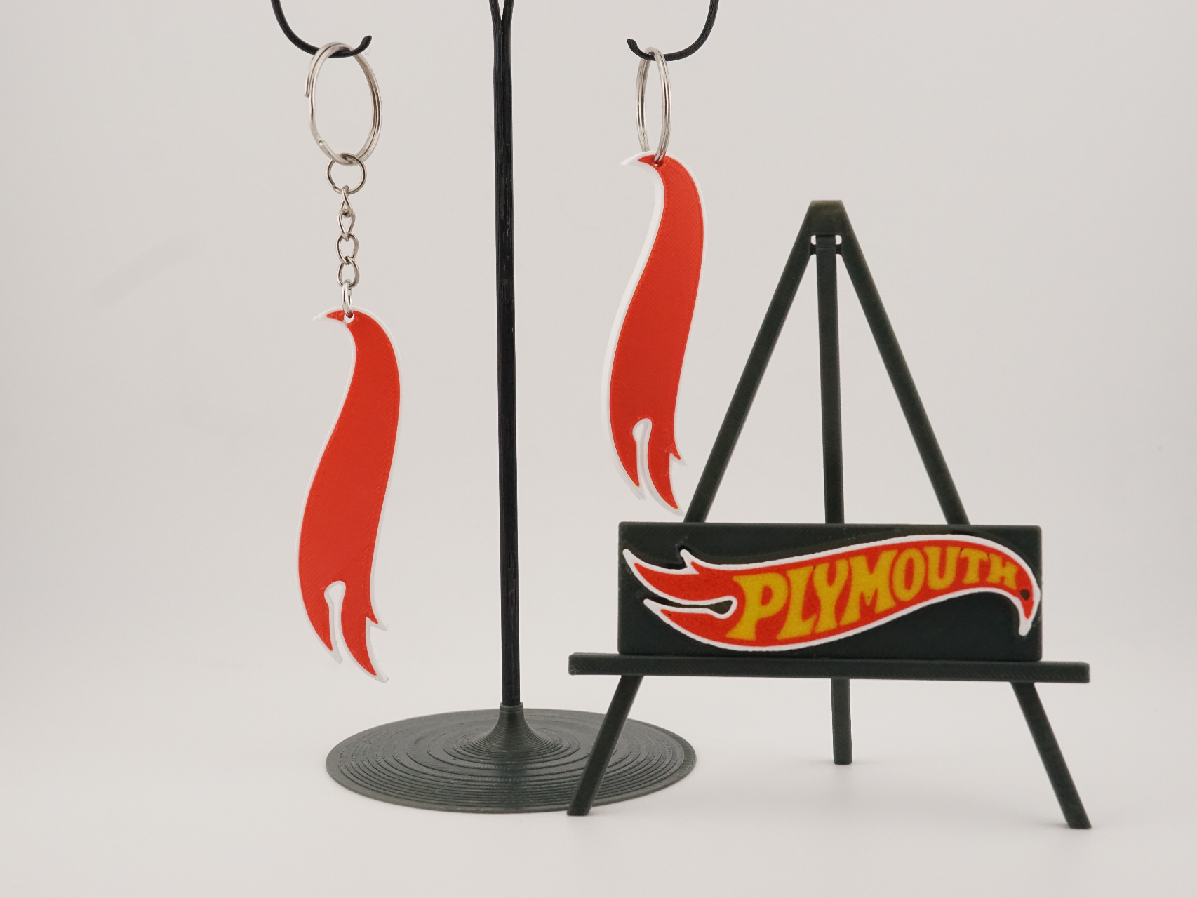 Plymouth Keychain