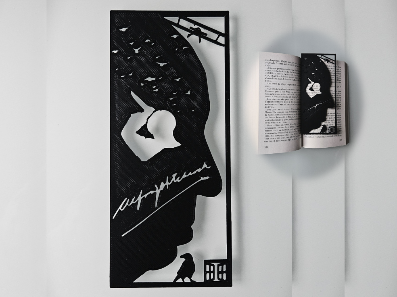 Bookmark inpired from Alfred Hitchcock NOCOM