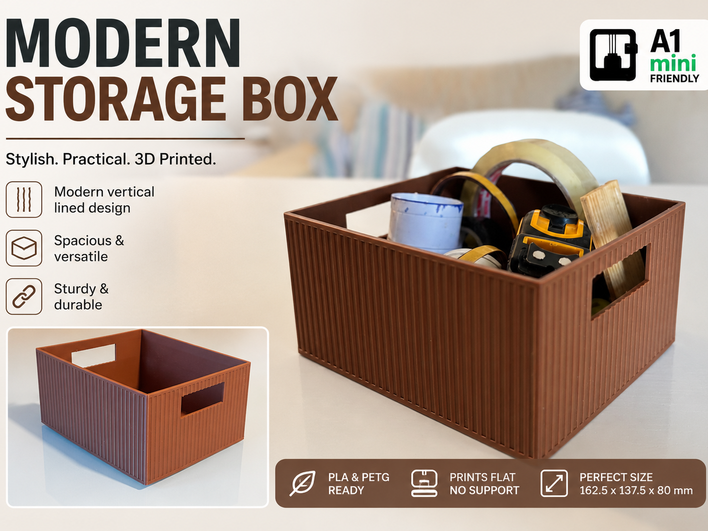 Modern Organizer Box