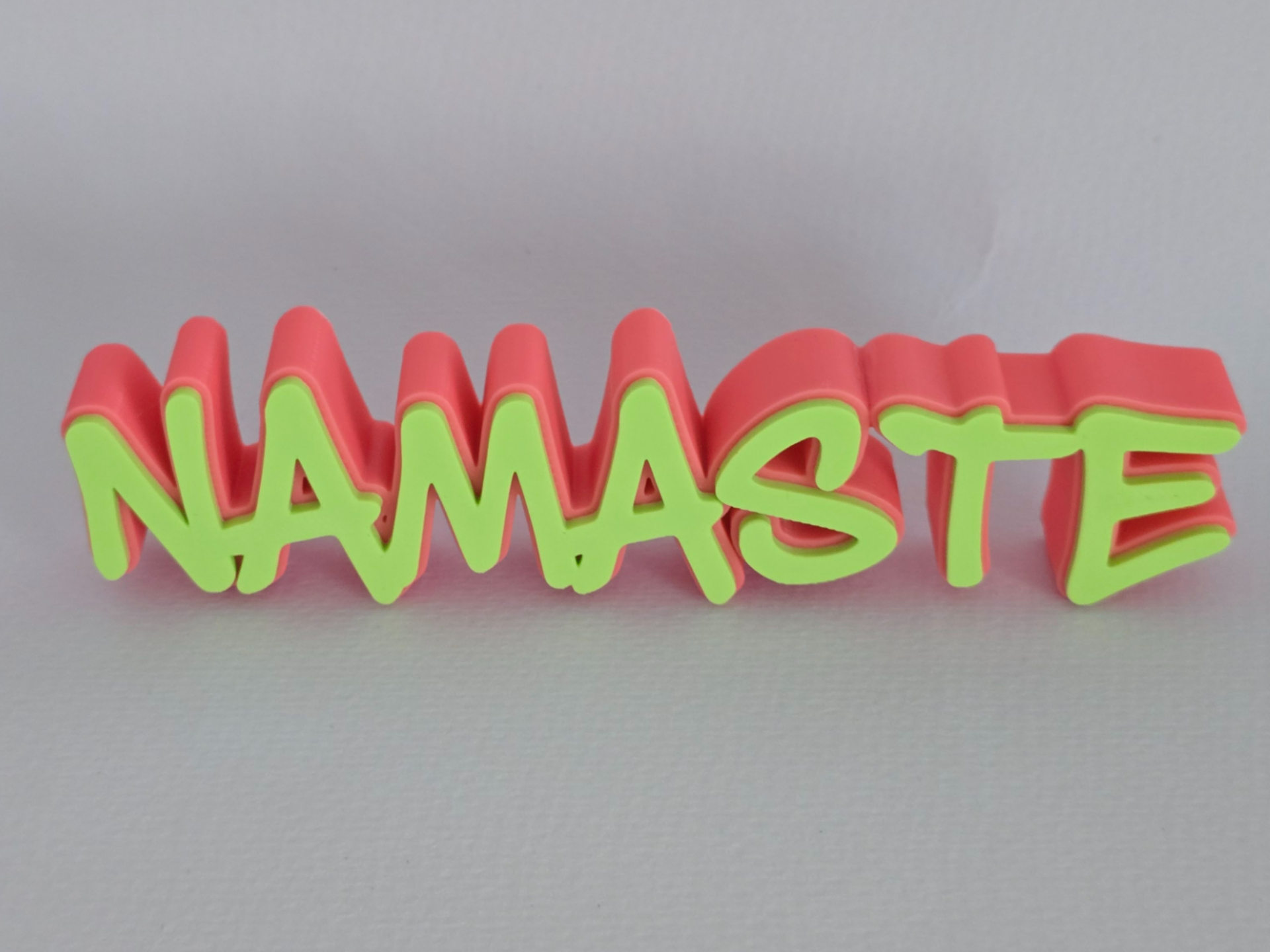 NAMASTE Schriftzug  - Yoga - Schriftzüge