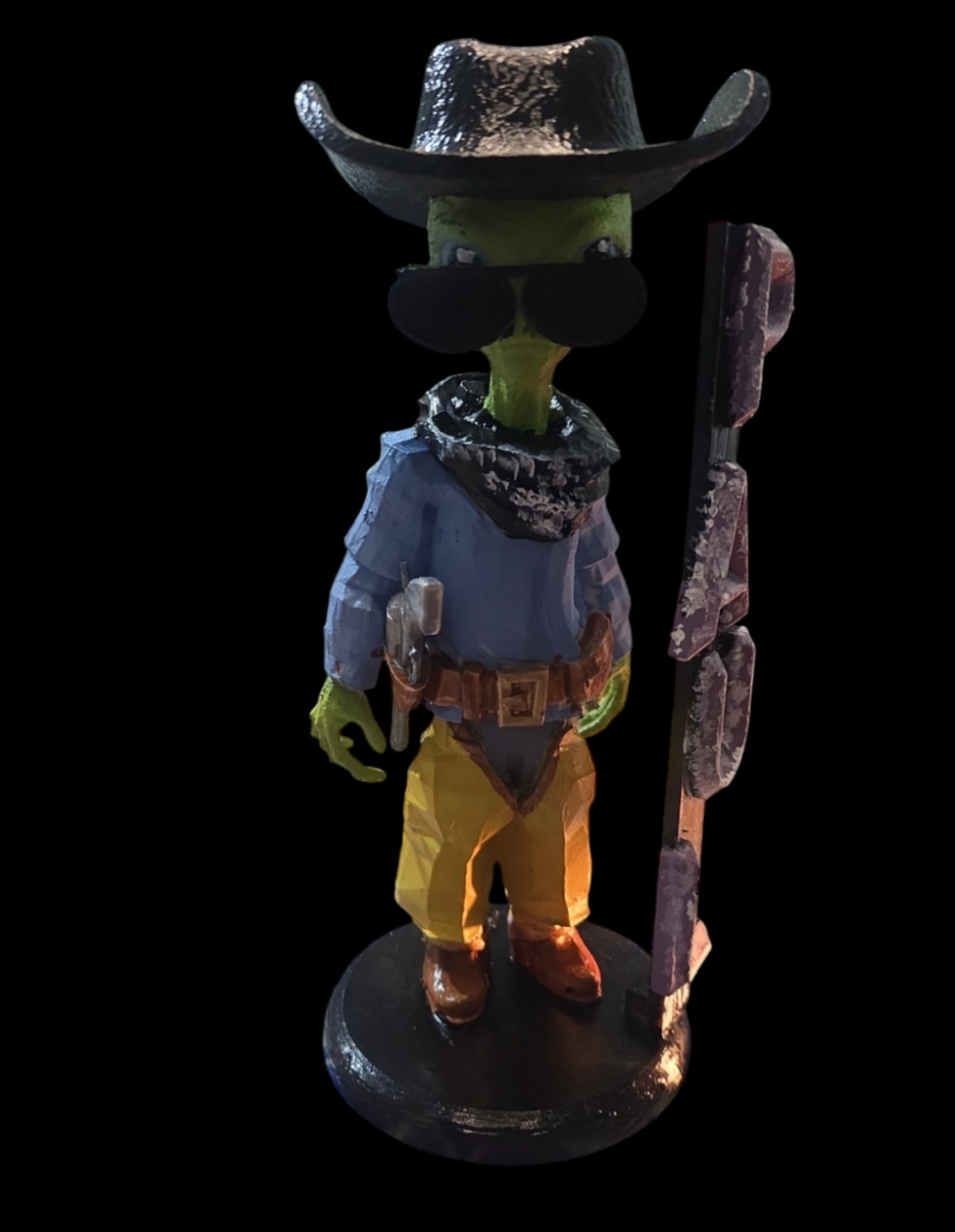Paul the alien cowboy version