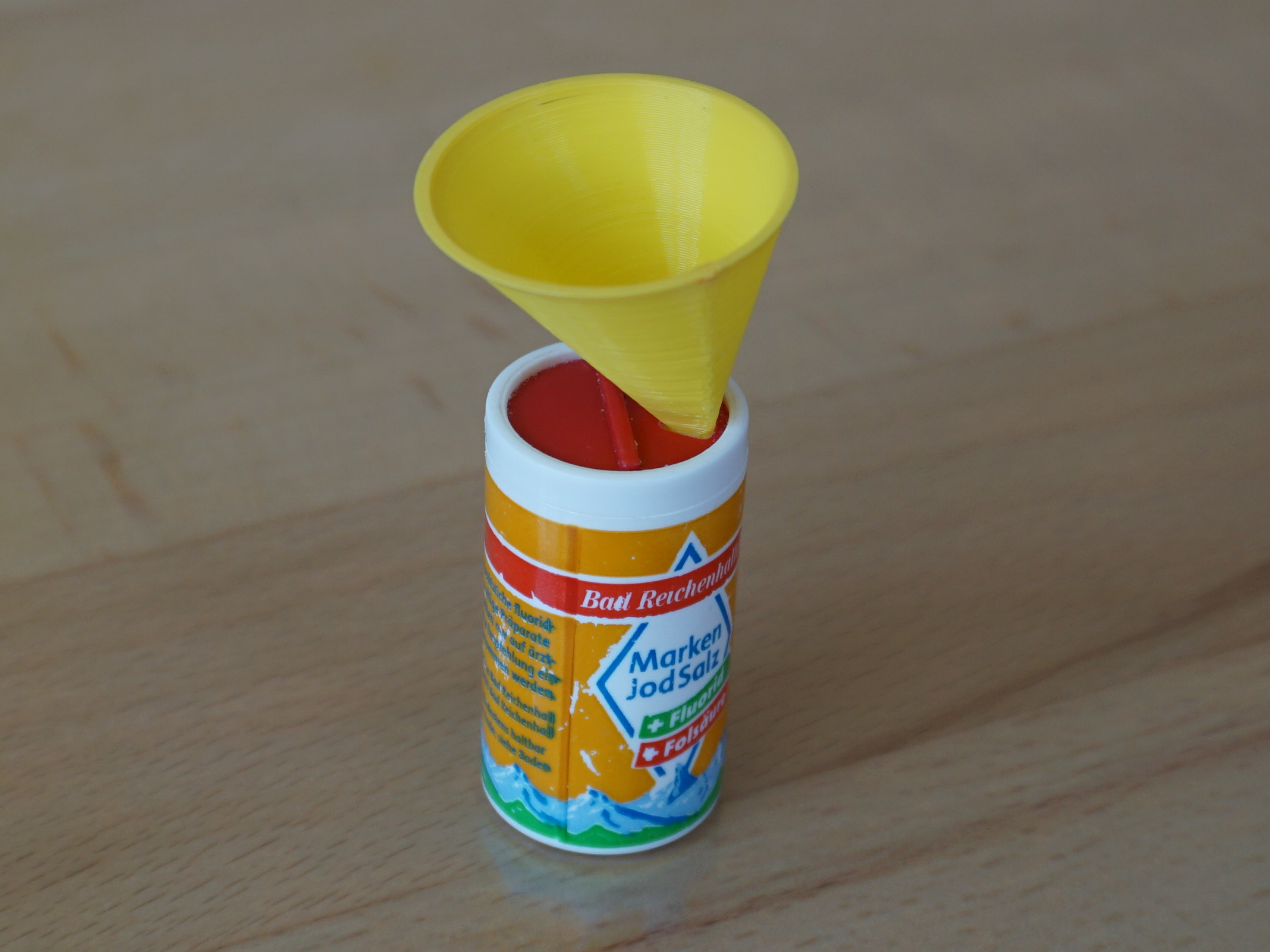 Funnel for Mini Salt Shaker from Bad Reichenhaller