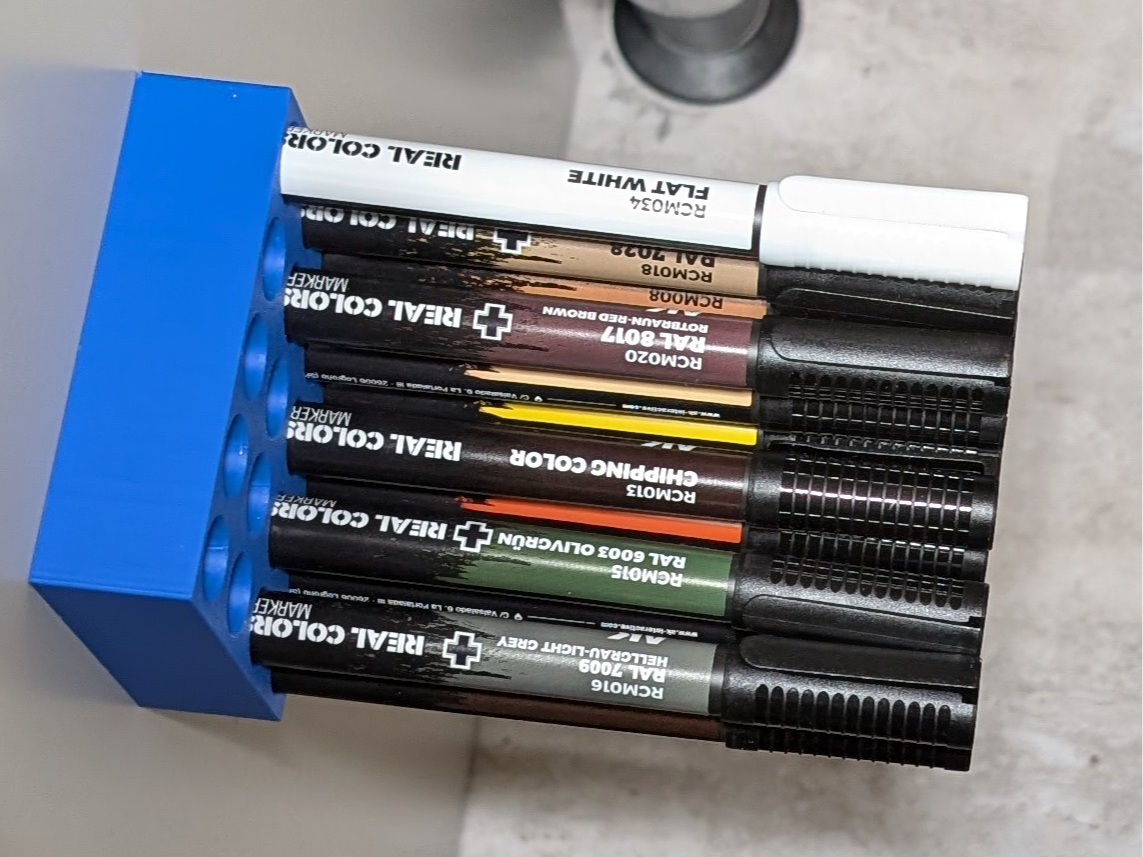 Marker / Pen Holder 13mm magnetic