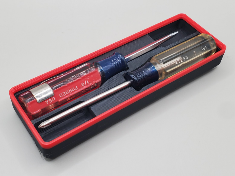 Craftsman 2-piece 2.25" Screwdriver Gridfinity Bin