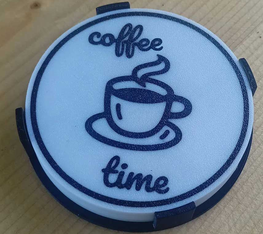 Coffee time coasters