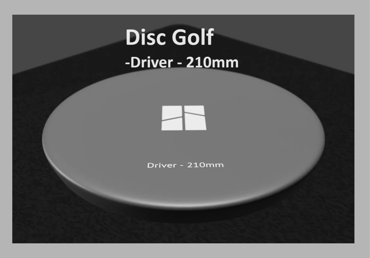 Frisbee Golf Disc - Driver