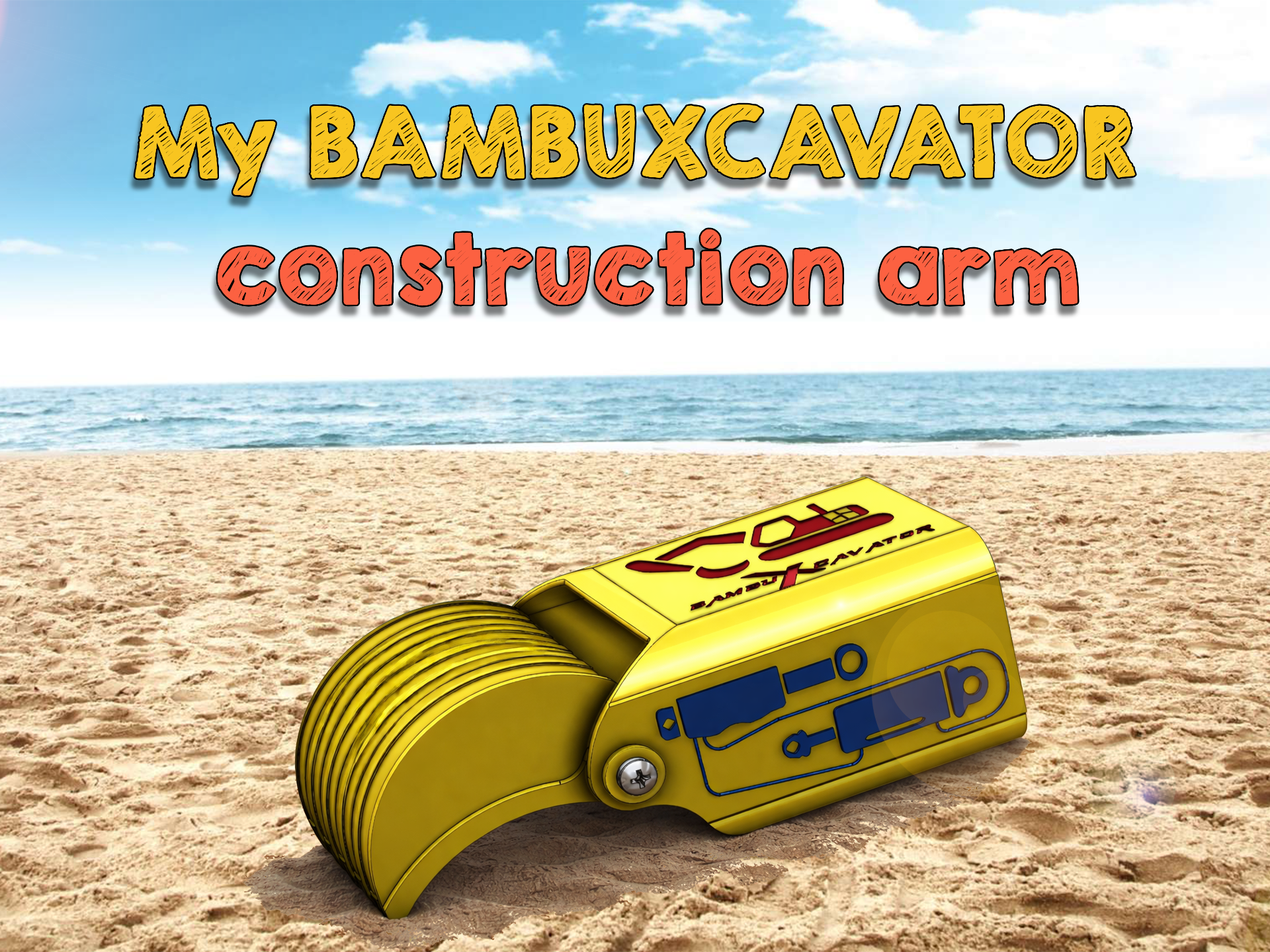 Mon Bras de Chantier BAMBU X CAVATOR - BAMBUPILLAR