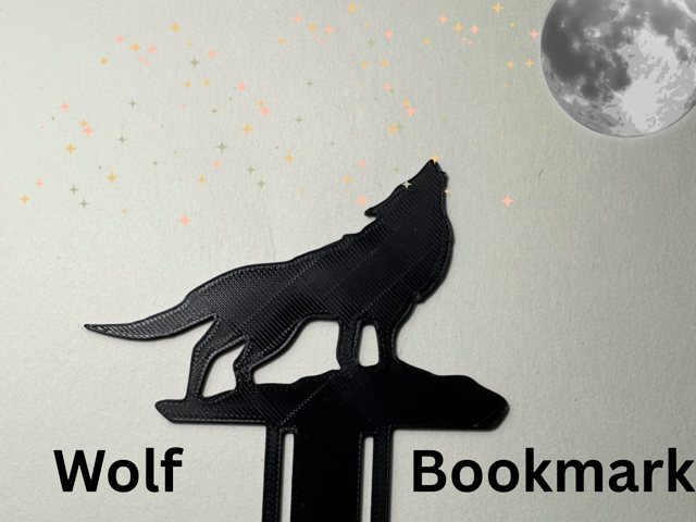 Wolf Bookmark