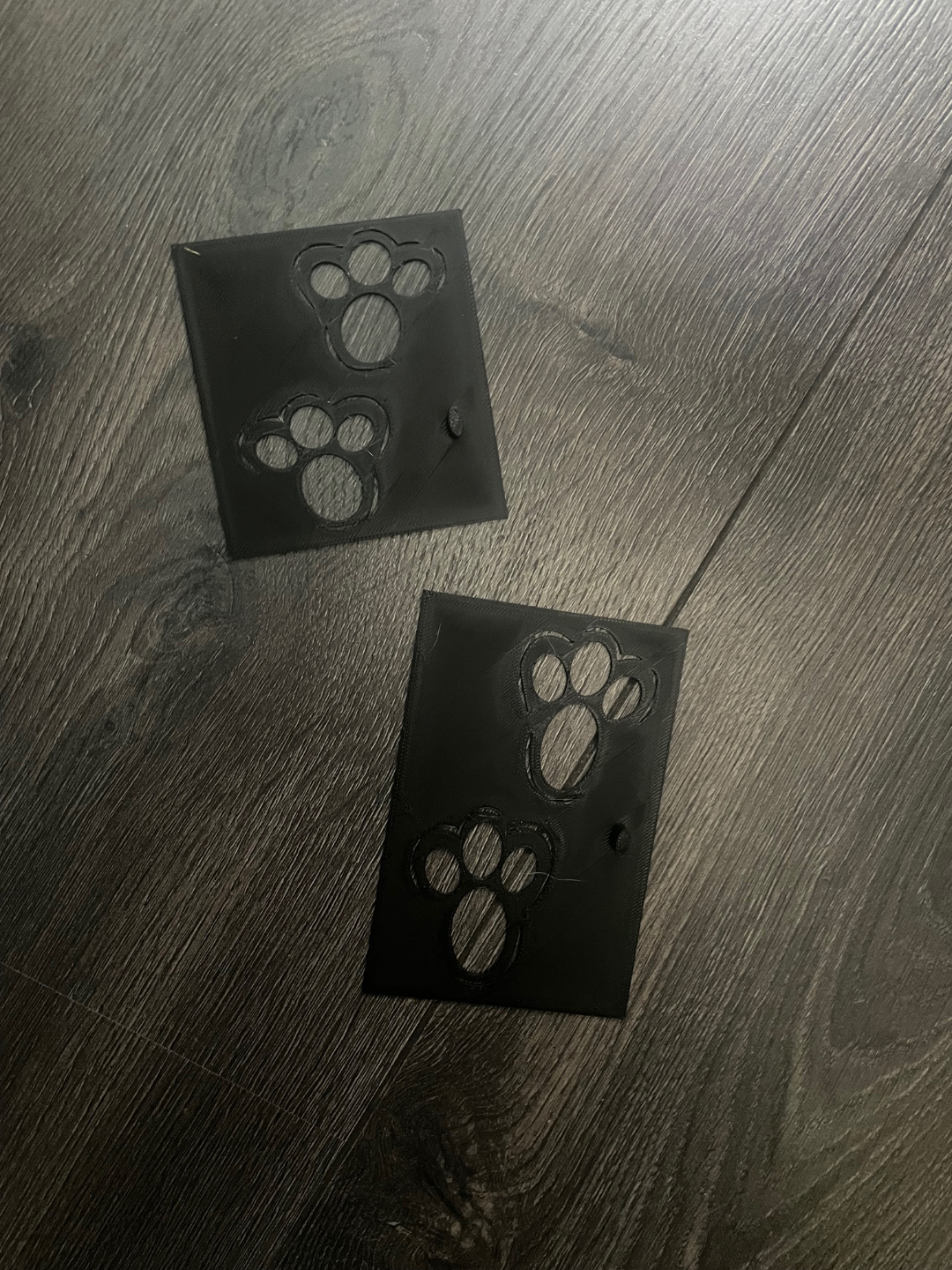 Bunny footprint stencil, Easter Bunny