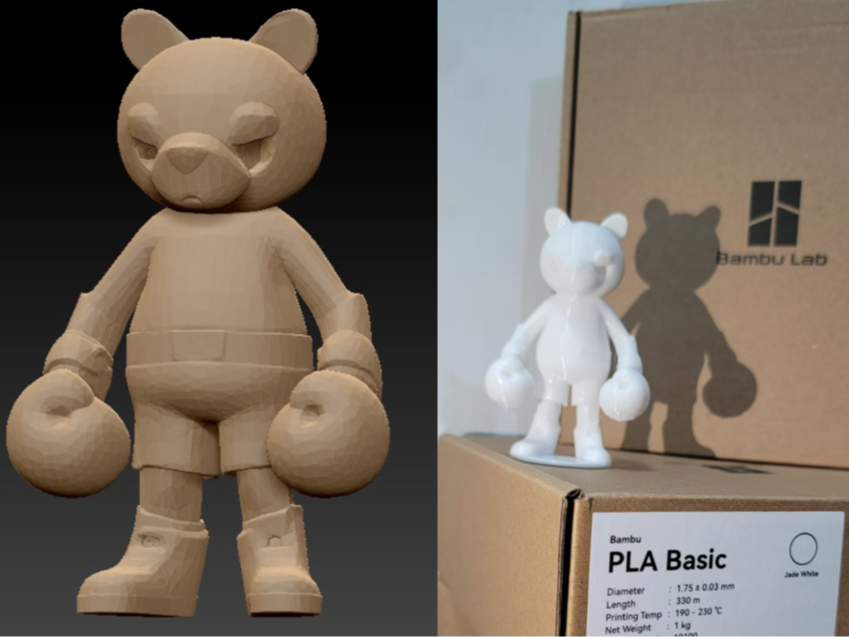 Kaws Companion Bearbric cool bearman Boxer fighter