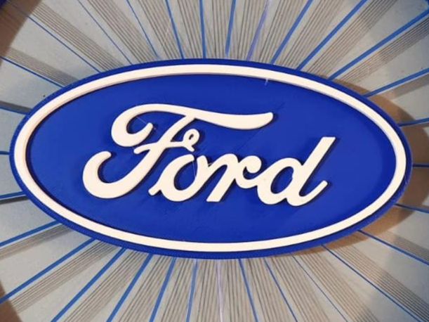 Ford Logo String Art