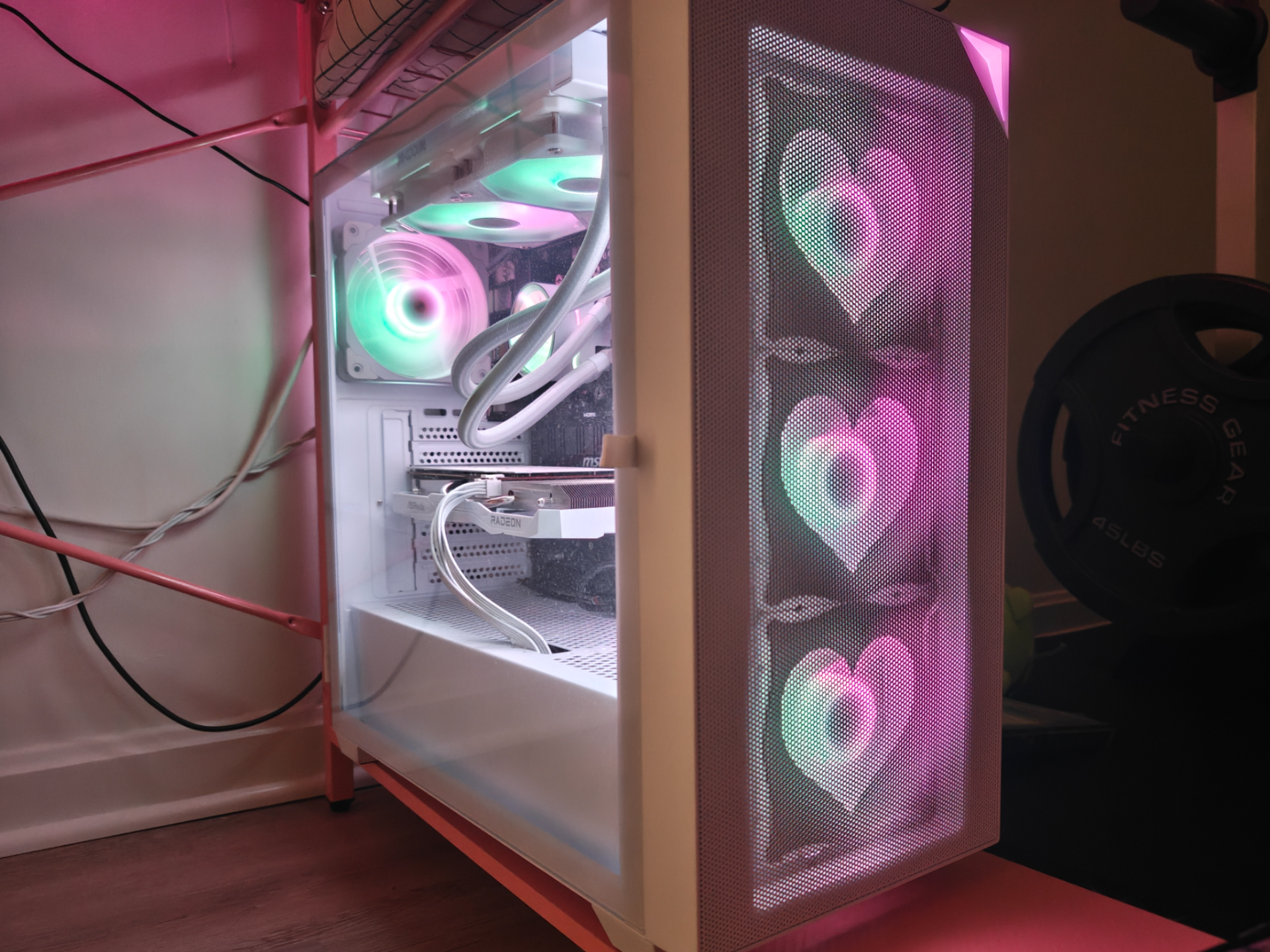 Heart PC Fan Cover
