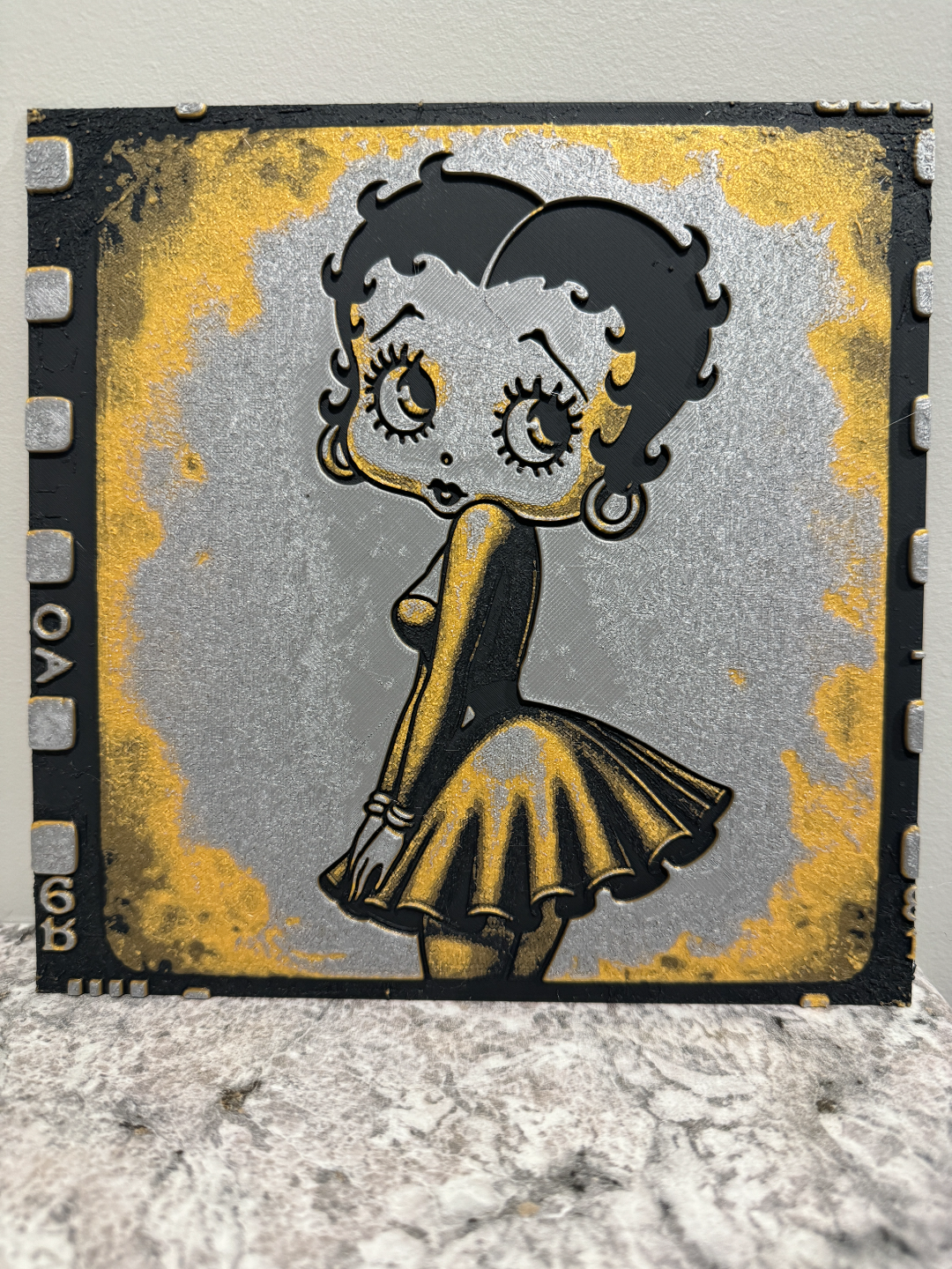 Betty Boop - Film Strip Hueforge