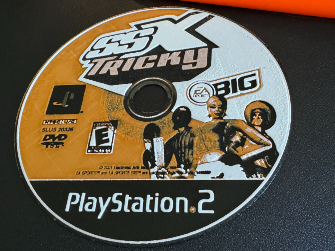 SSX Tricky PS2 Disc Model