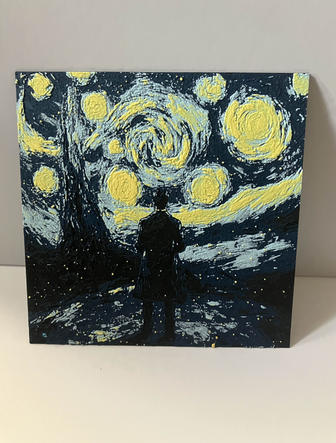 Doctor Who Van Gogh HueForge Art