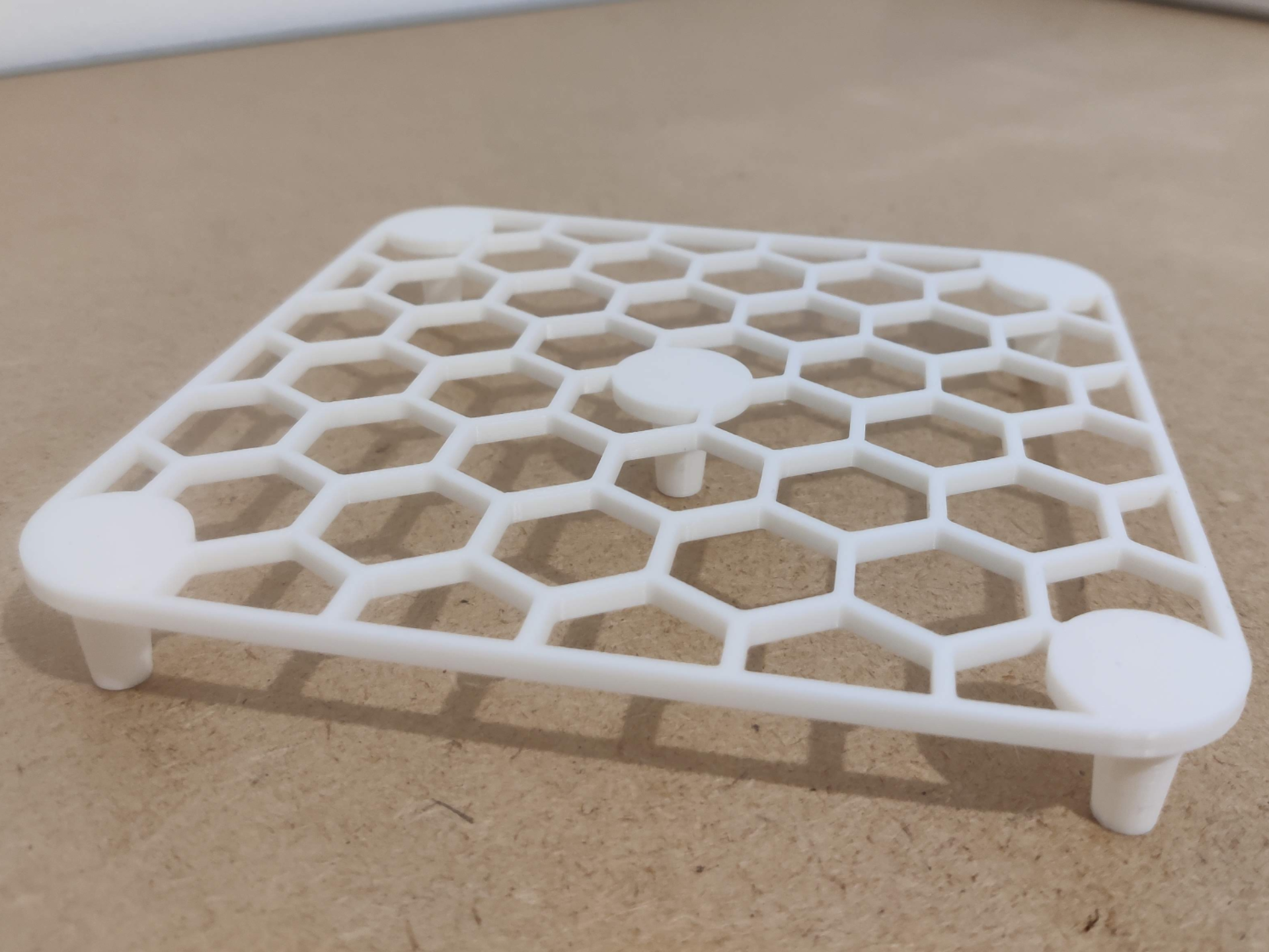 Organic waste bin spacer