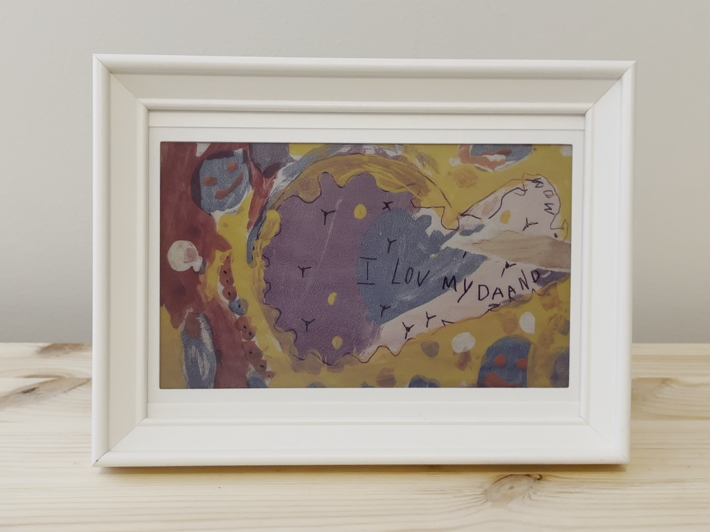 inky impression bezel for Ikea Rodalm