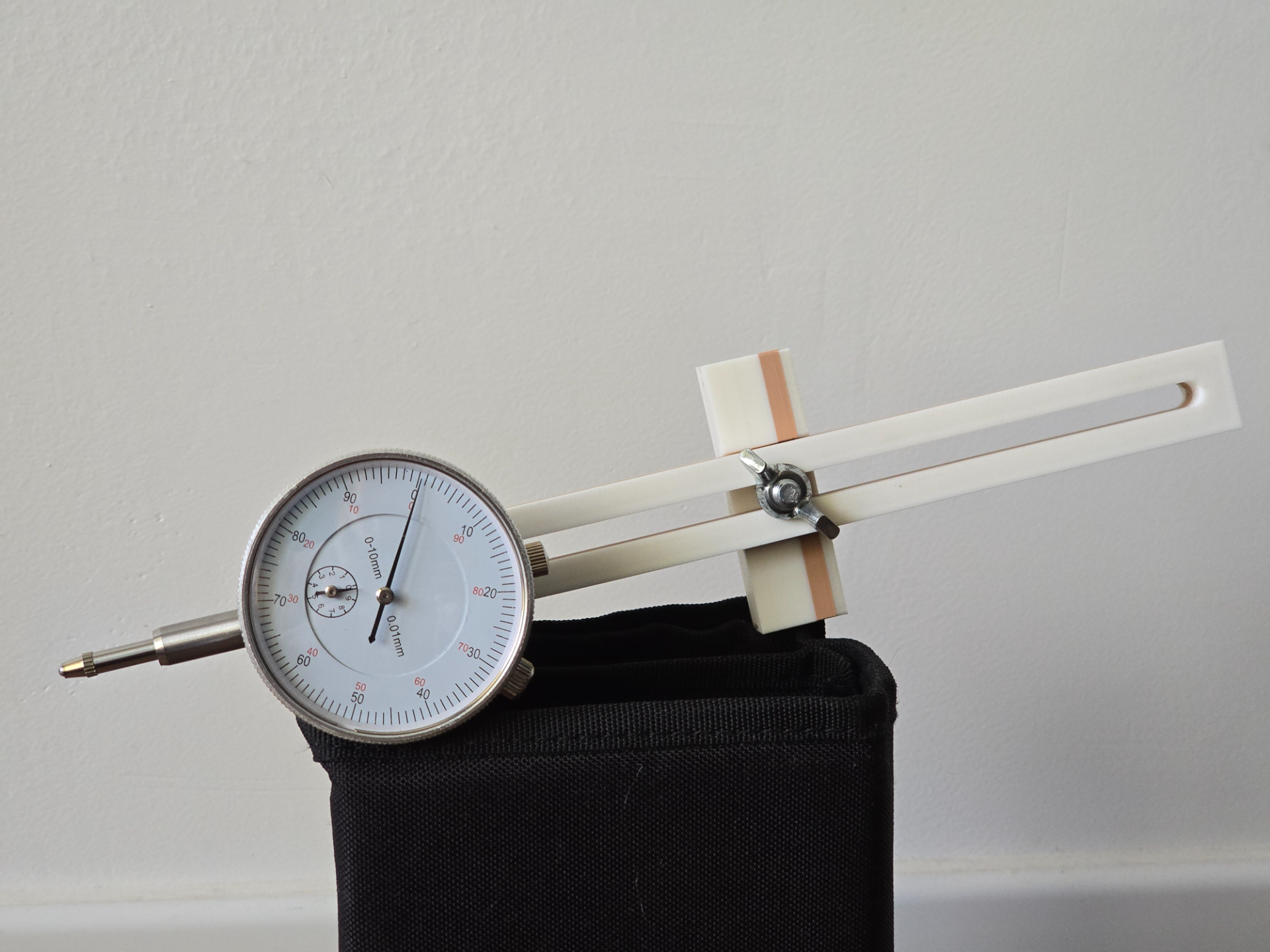 Dial indicator mount for T slot